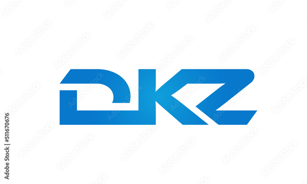Connected DKZ Letters logo Design Linked Chain logo Concept
Connected DKZ Letters logo Design Linked Chain logo Concept