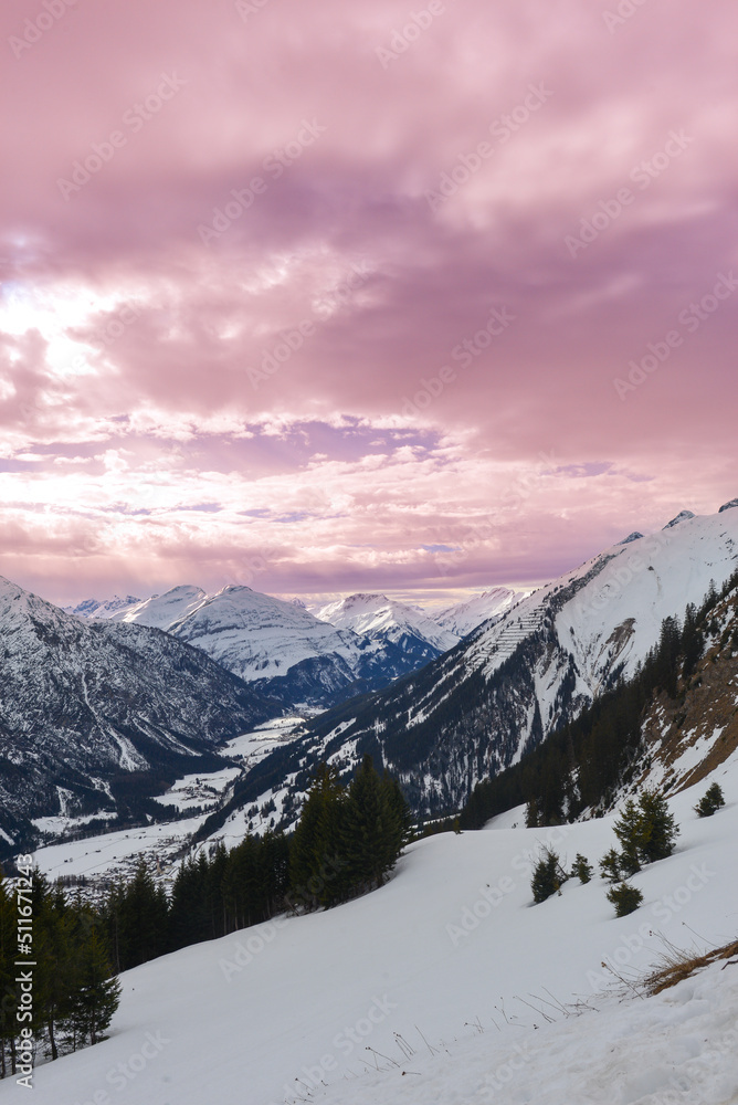 Jöchelspitze Gipfel in den Allgäuer Alpen