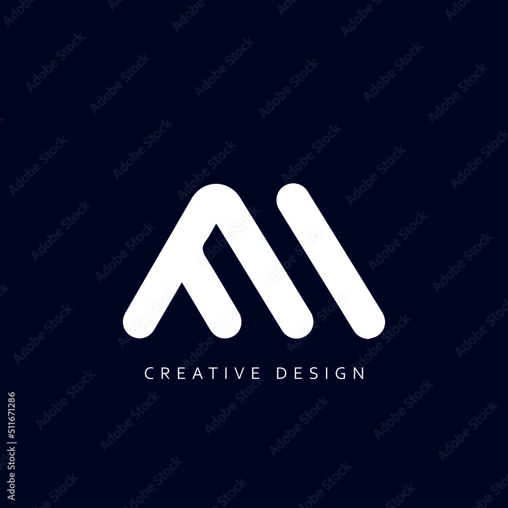 Letter FM or MF Logo Design Using letter F and M , MF or FM Monogram Letter FM or MF Logo Design Using letter F and M , MF or FM Monogram
