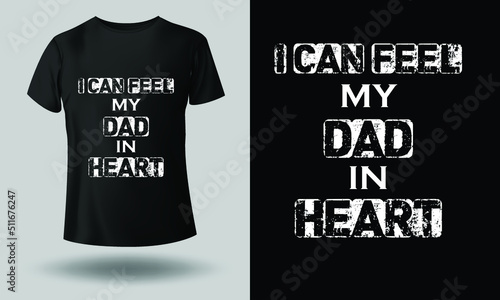 dad typography t-shirt design for print. Trendy typography and stylish design vector illustration photo