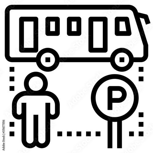Shuttle bus Icon