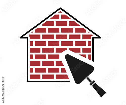 logo de construction et de maçonnerie