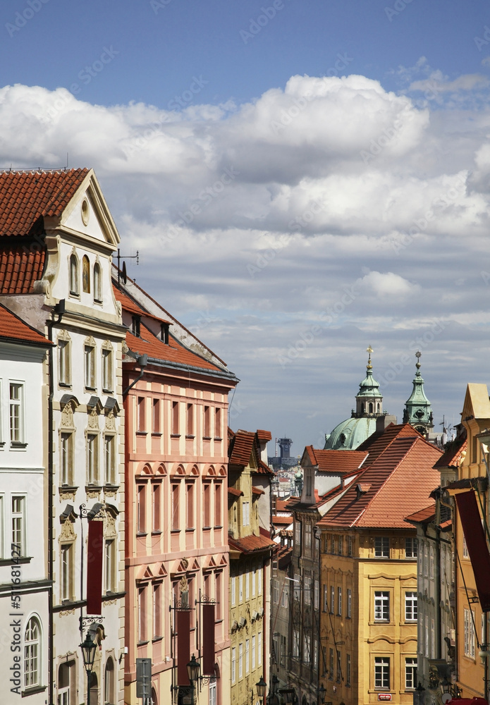 Lesser Town - Mala Strana in Prague. Czech Republic Lesser Town - Mala Strana in Prague. Czech Republic