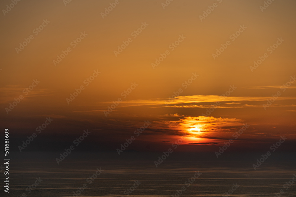 Obraz premium Mediterranean sunset