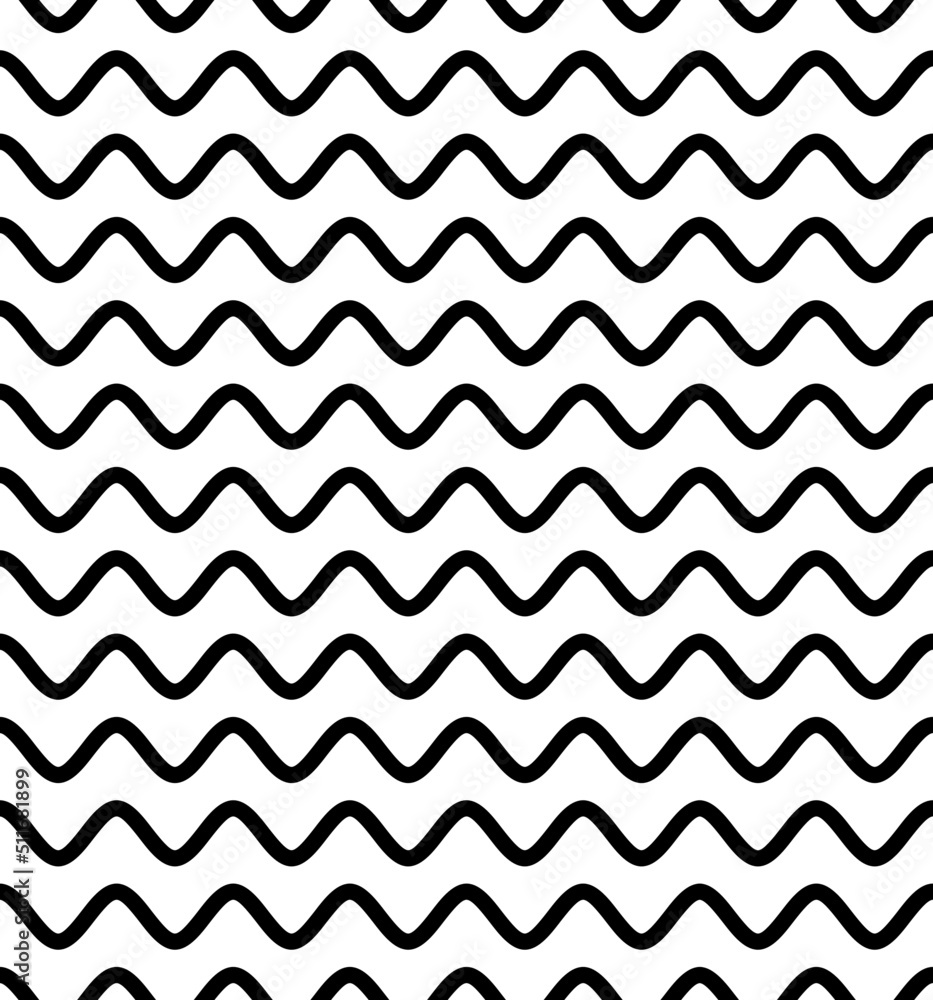 hand drawn wavy line seamless pattern hand drawn wavy line seamless pattern