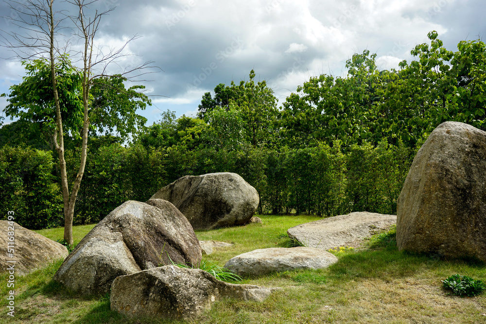 stones in the park