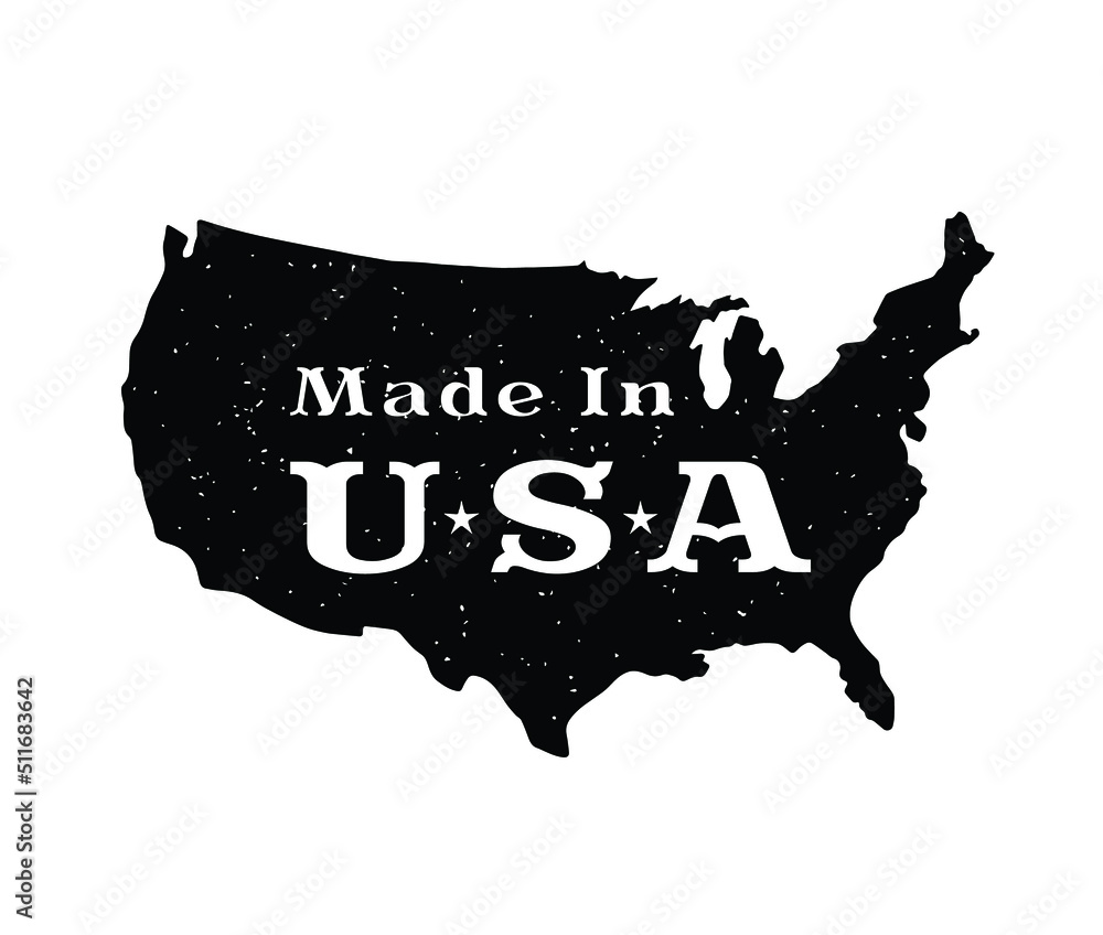 made in USA with america geographic 
