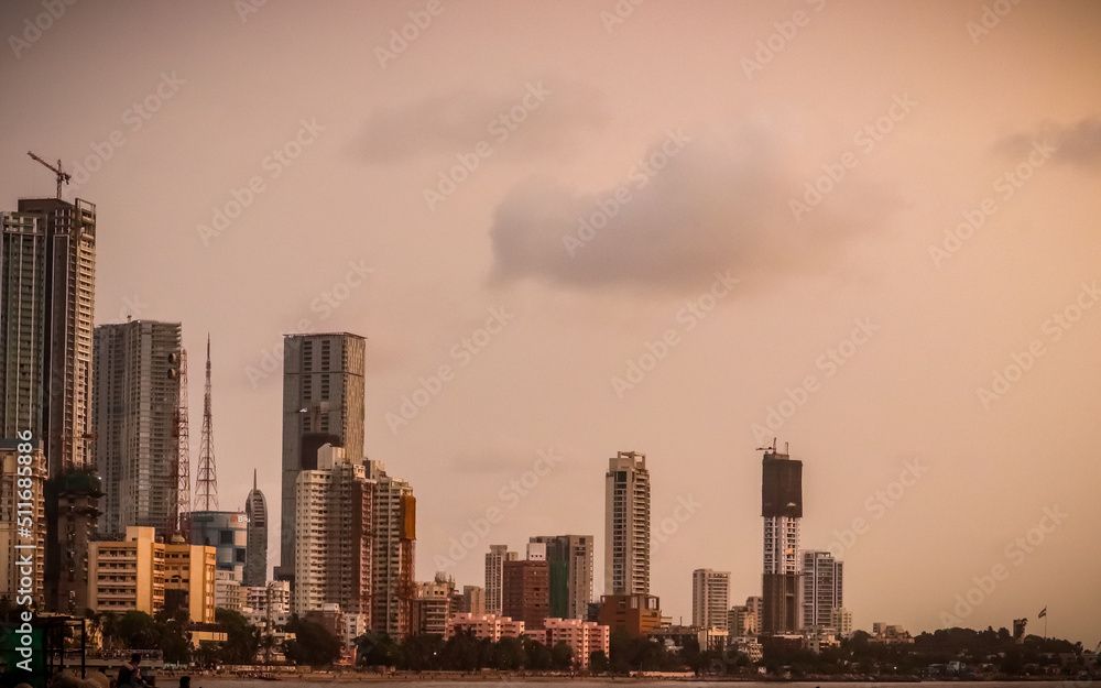 city life of mumbai in its rich infrastructure , construction of new building for future. city life of mumbai in its rich infrastructure , construction of new building for future.
