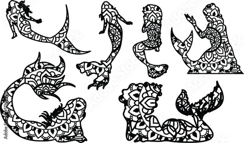 
Mandala design. You can change the color and size of the design. Will fit well as a design on a shirt or in your shadow box. You can also use laser cutters like Cricut, Glowforge

