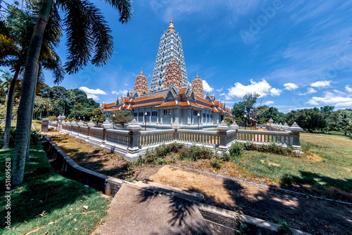 Wat Yansangwararam, temple near Pattaya, Thailand