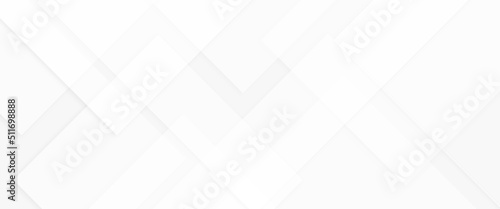 Abstract white background with diamond and triangle shapes layered in modern abstract pattern design, vector white abstract design background template. Banner Pattern. texture space concept.