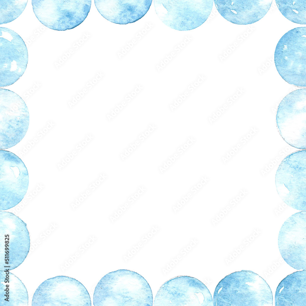 Seamless pattern of circles in frame, watercolor stains, soap bubbles on a white background. wallpaper, wrapping paper. Seamless pattern of circles in frame, watercolor stains, soap bubbles on a white background. wallpaper, wrapping paper.