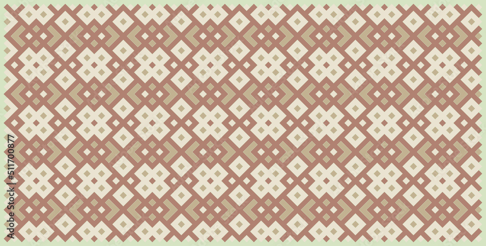 Multicolor truchet tiling connections illustration Multicolor truchet tiling connections illustration