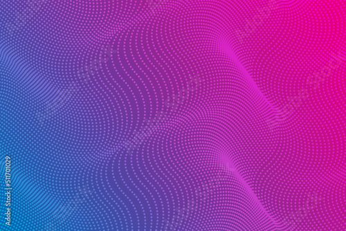 Abstract lines on multiple gradient background.