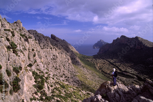 Sierra des Cavall Bernat,Pollensa,Tramuntana, Mallorca,Baleares,España