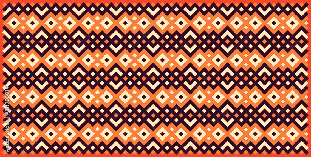 Multicolor truchet tiling connections illustration Multicolor truchet tiling connections illustration