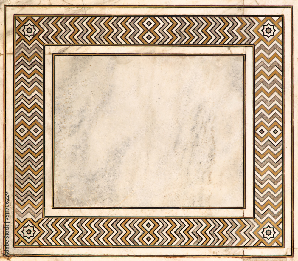 Old mozaika. Pattern and ornament on the wall. Old mozaika. Pattern and ornament on the wall.