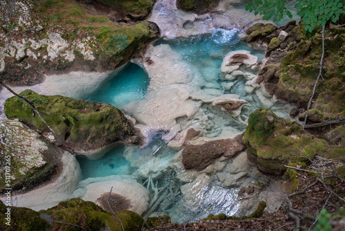 Le parc National d urederra dans le pays Basque espagnol.