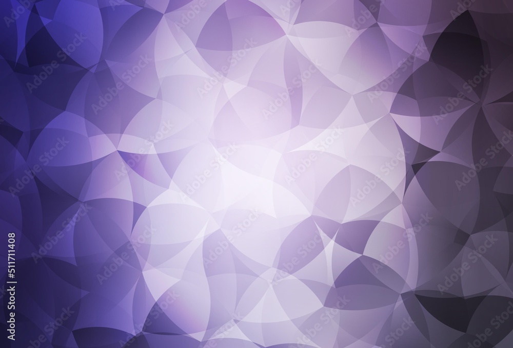 Obraz premium Light Purple vector template with chaotic shapes.