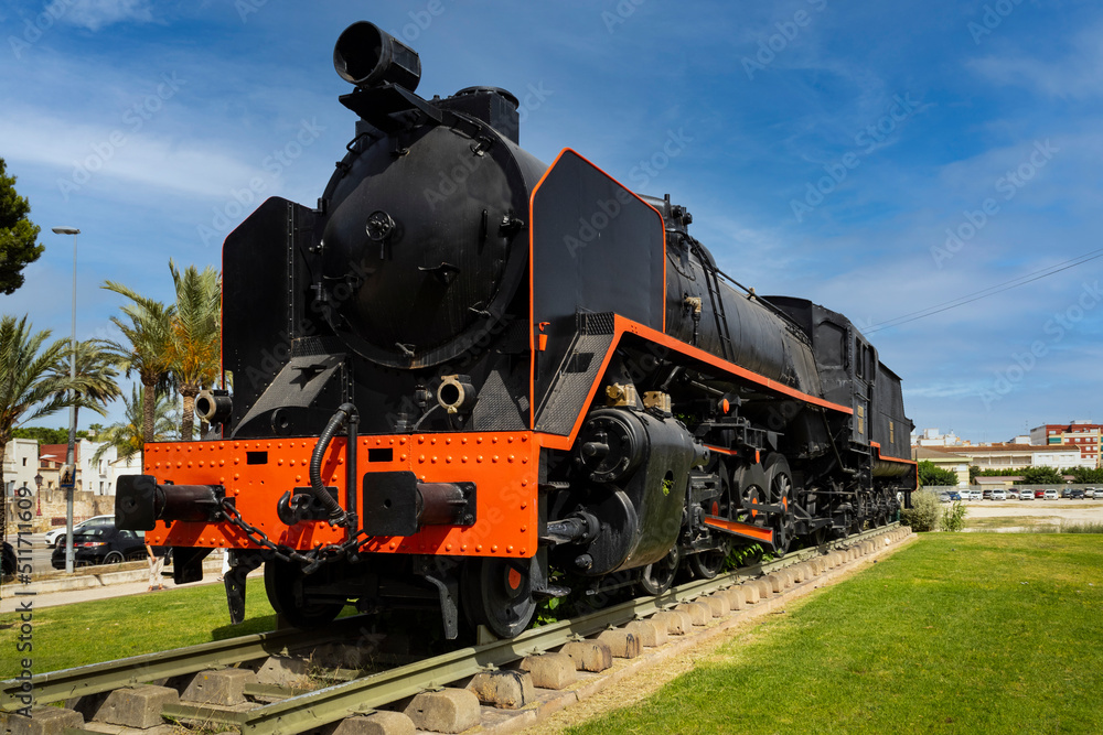 Naklejka premium Locomotora Mikado