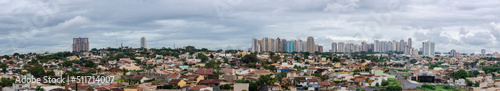 Ribeirao Preto City - Panoramic View at the City Center of Famous Brazilian City © Andre Nery