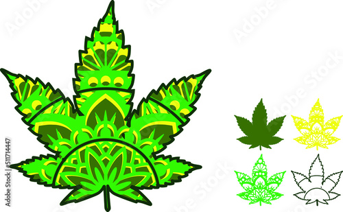 
Mandala design. This design consists of several layers. You can change the color and size of the design. Cut each layer and glue together.

