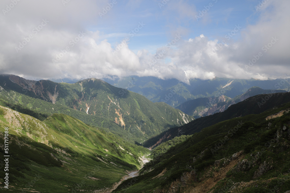 Fototapeta premium landscape with mountains