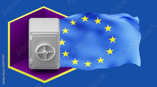 Safe and European Union fla...
