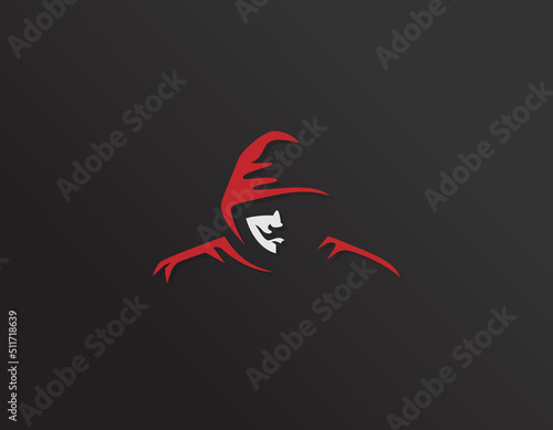 Programmer Hacker logo design 
