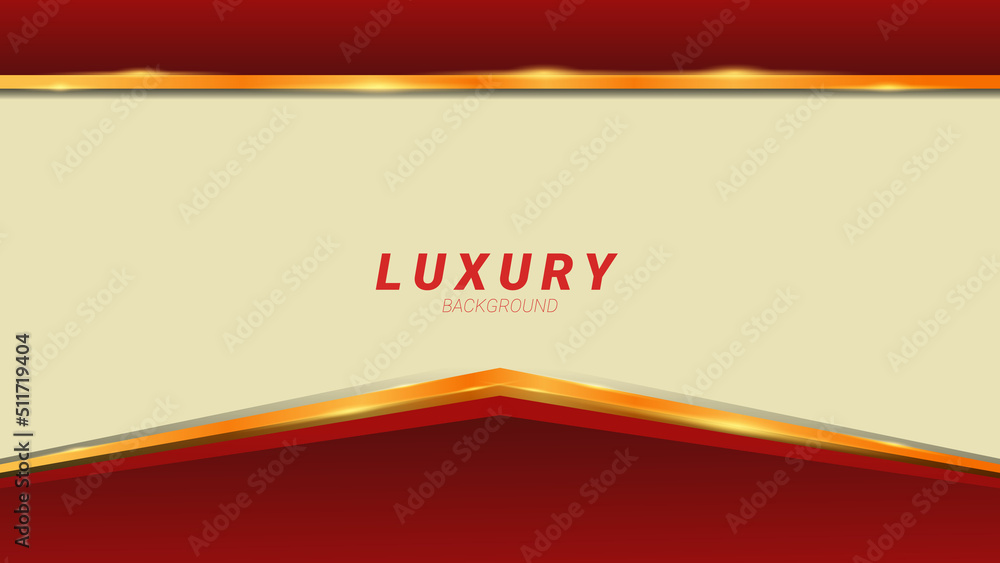 Luxury abstract geometric red gold shiny background Luxury abstract geometric red gold shiny background