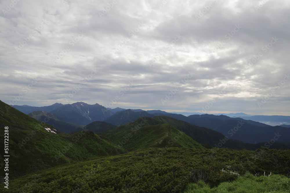 Fototapeta premium mountains in the mountains