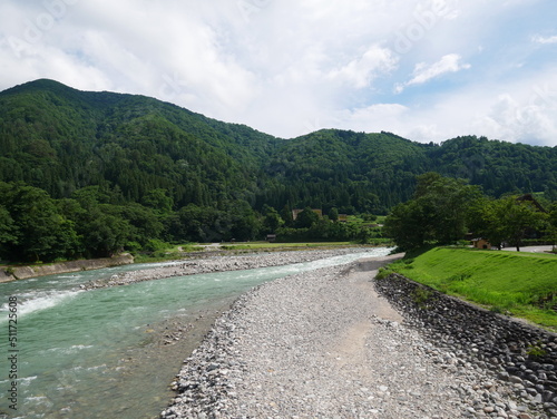 日本の田舎 川
