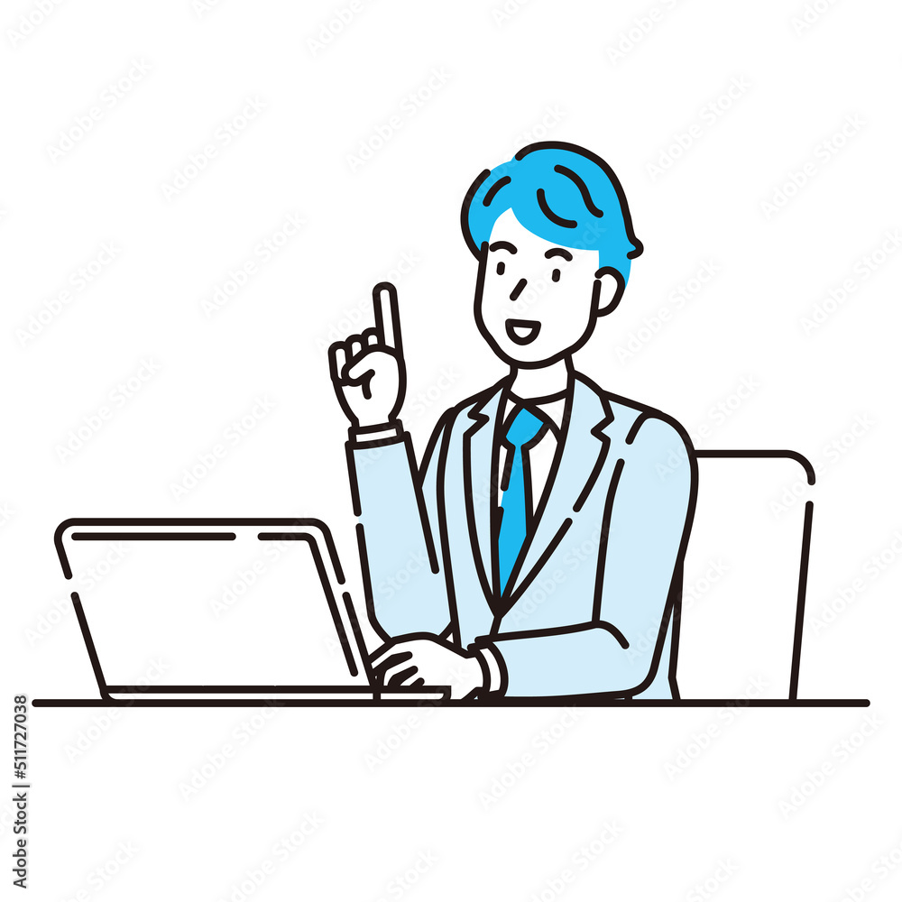 線画人物 線画人物