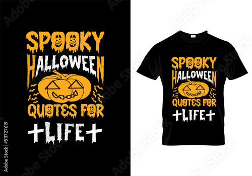 Happy Halloween  Halloween typography vector for t shirt print background poster