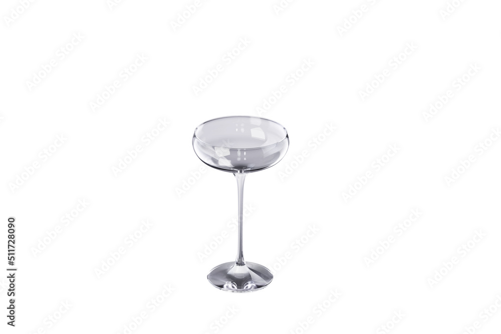 empty wine glass , 3D illustration empty wine glass , 3D illustration