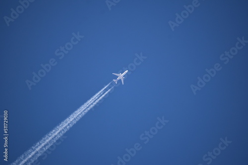 airplane in flight