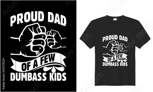 
Happy fathers day t-shirt design gift t-shirt, Vector graphic typography, lettering. Usable for banners, print. You are the best dad, black background

