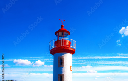 brittany : Erquy port, Lighthouse