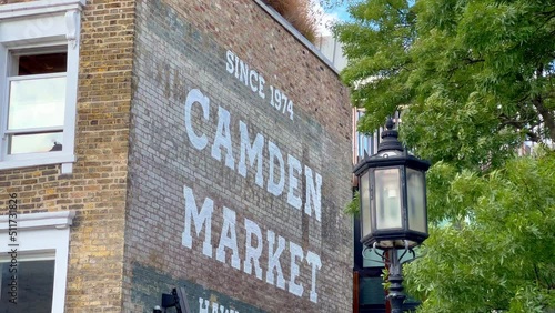 Camden Market at Camden Lock London - travel photography photo