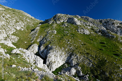Mountain landscape at Mala Lukavica in the Zurim Mountains, Montenegro // Berglandschaft von Mala Lukavica im Zurim-Gebirge, Montenegro photo