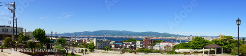 View of Hakodate port and city from Motomachi Park in Hokkaido, japan - 日本 北海道 函館 元町公園 © Eric Akashi