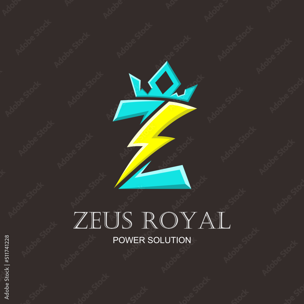 Obraz premium Z letter Power Logo Design