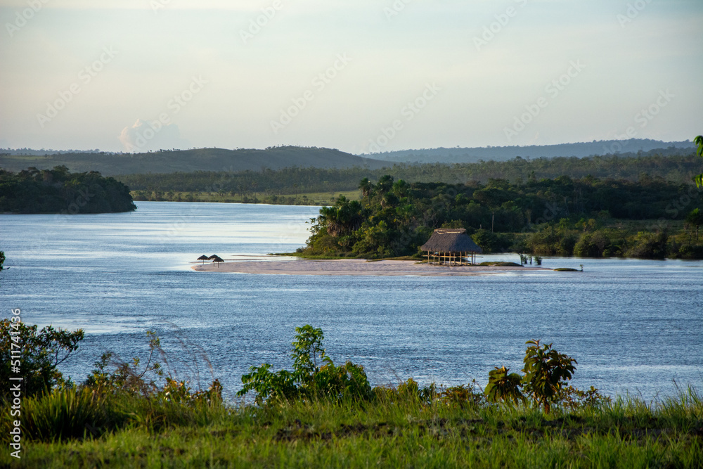 Canaima Lagoon. Waterfall. Jump The Toad, The Ax. National park Canaima. Venezuela. Tepuy. Venezuela
Canaima Lagoon. Waterfall. Jump The Toad, The Ax. National park Canaima. Venezuela. Tepuy. Venezuela