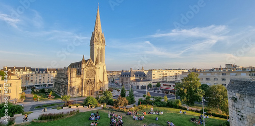 St. Peter's Catholic Church. Caen . Normandy, Calvados region, France.