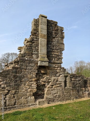 Photography Beaurepaire Priory, Bearpark, Durham, April 2022.