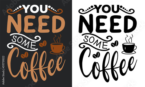 You need some coffee typography