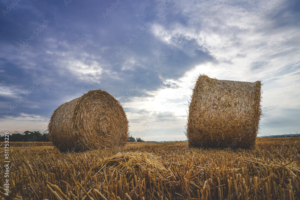 bales of hay