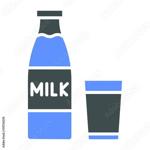 Milk Icon Style
