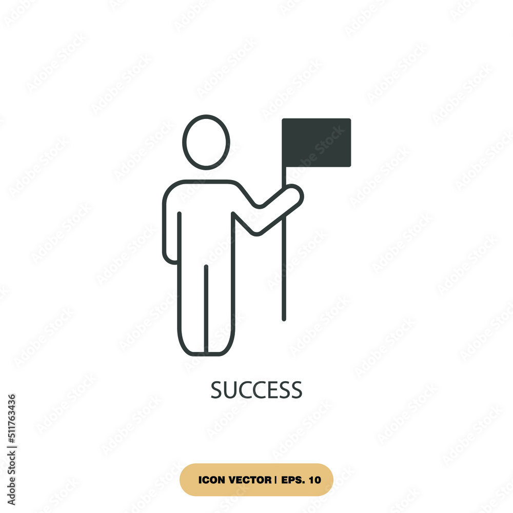success icons symbol vector elements for infographic web success icons symbol vector elements for infographic web