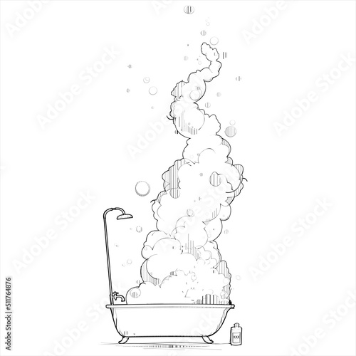 A Bubble bath gone out of control